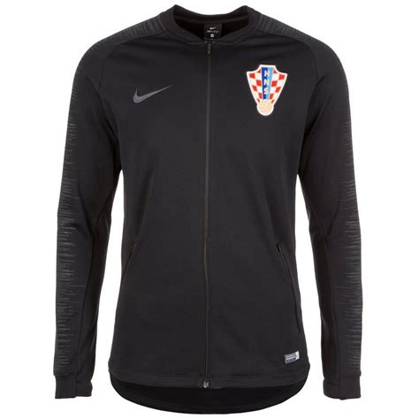 nike kroatien fan jacke anthem schwarz anthrazit|Croatia Nike Anthem Jacket .